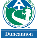 Appalachian Trail Community sign for Duncannon, Pennsylvania