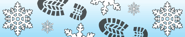 Snowflakes and Bootprints